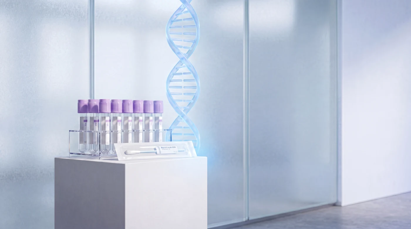 Clinical grade genetic panel collection kit.