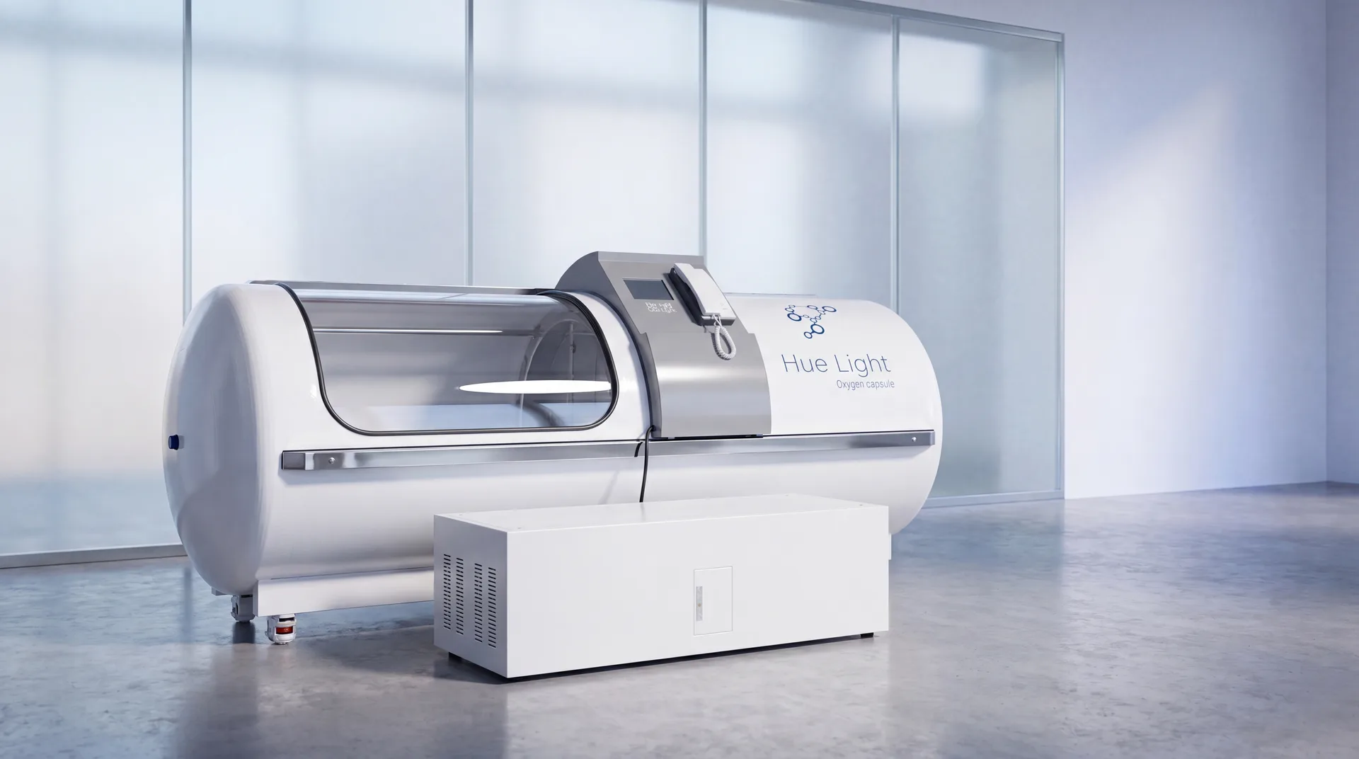 Hue Light H-Bot hyperbaric chamber