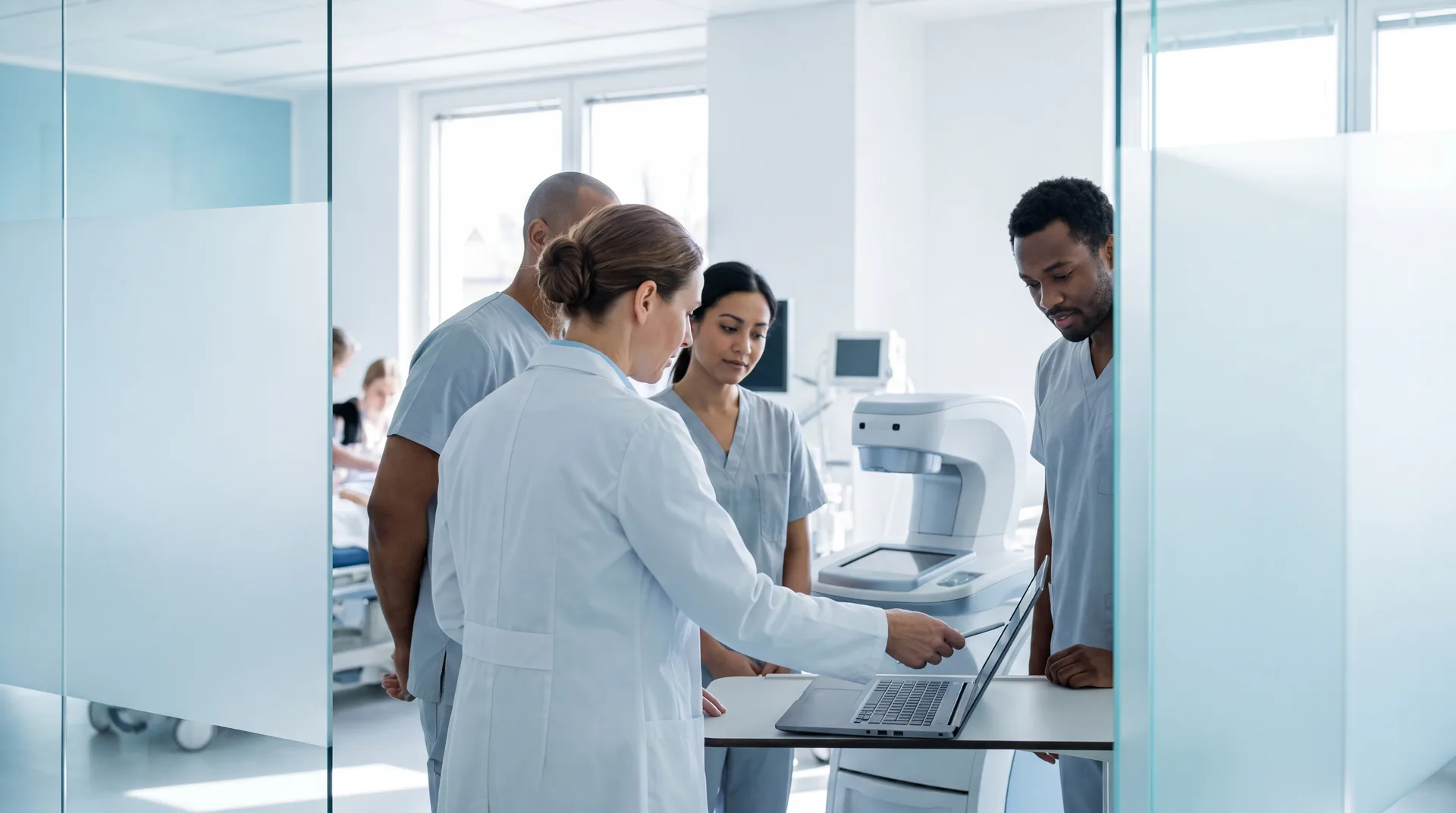 Clinical training and device onboarding